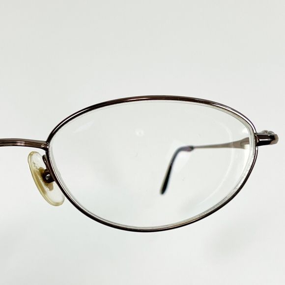Seiko T141 Titanium Eyeglasses Sunglasses Frame Oval Full Rim 51-18-140 Japan - Picture 5 of 16